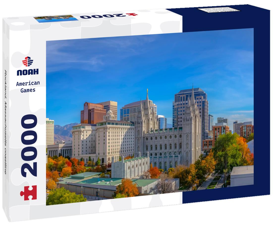 Noah Jigsaw Puzzle Rockland, Massachusetts coastline 2000 pieces