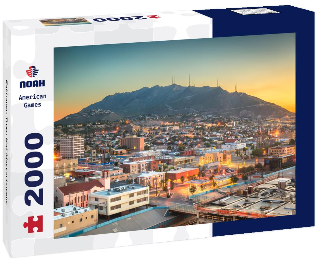 Noah Jigsaw Puzzle Fairhaven Town Hall Massachusetts 2000 pieces