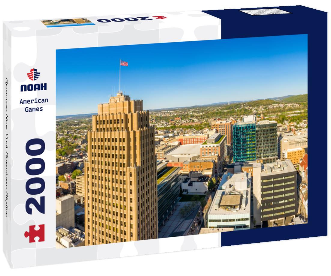 Noah Jigsaw Puzzle Syracuse New York Downtown Skyline 2000 pieces