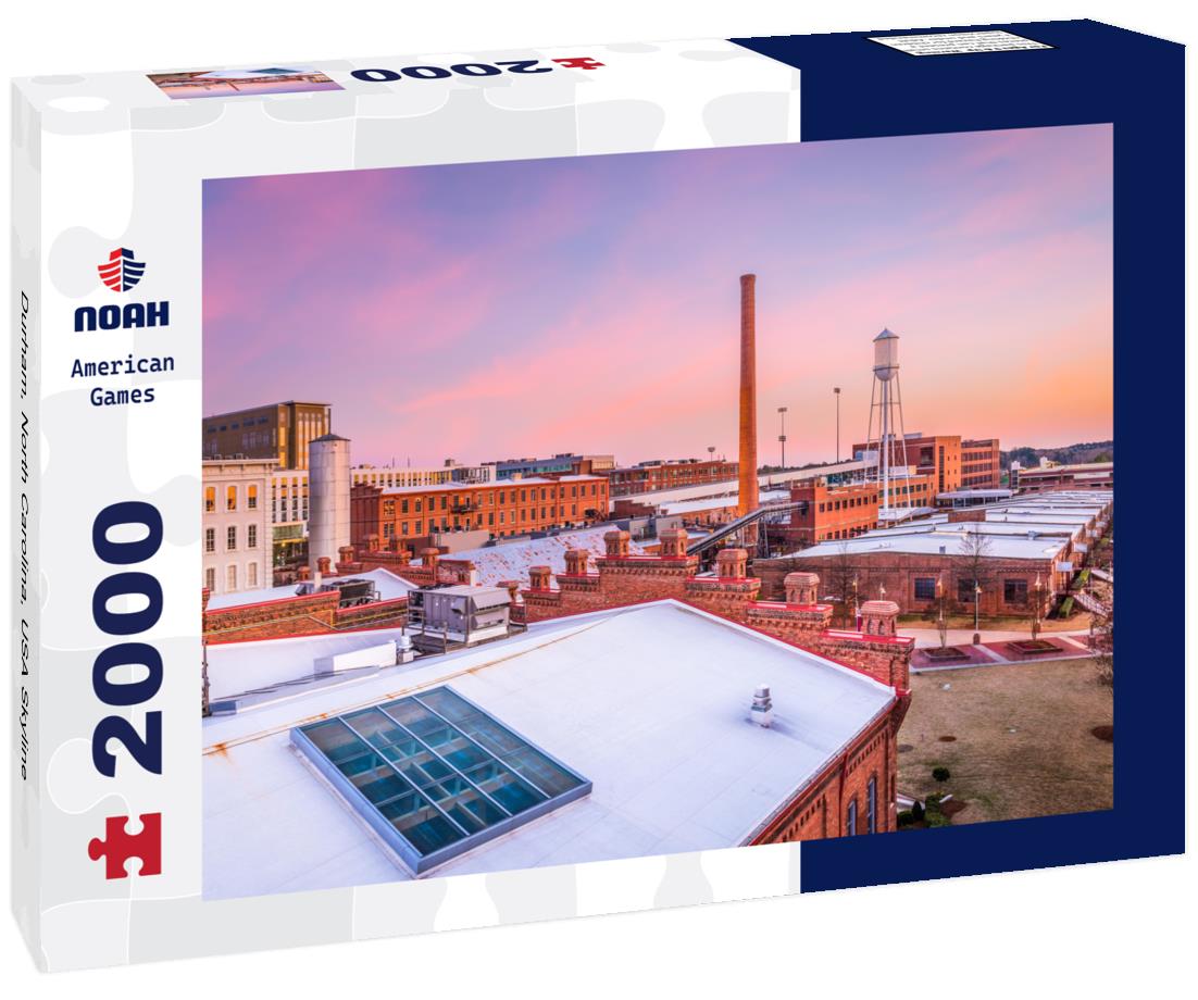 Noah Jigsaw Puzzle Durham, North Carolina, USA Skyline 2000 pieces