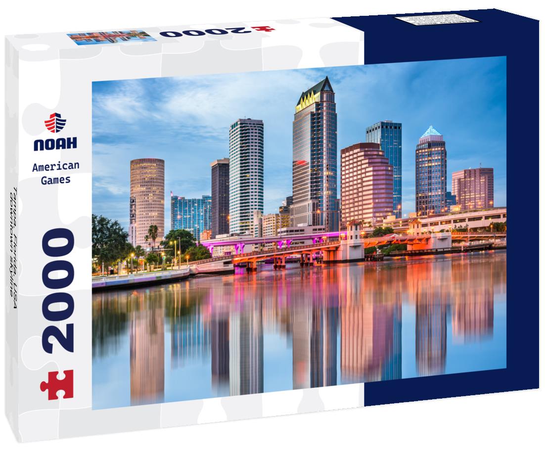 Noah Jigsaw Puzzle Tampa, Florida, USA downtown skyline 2000 pieces