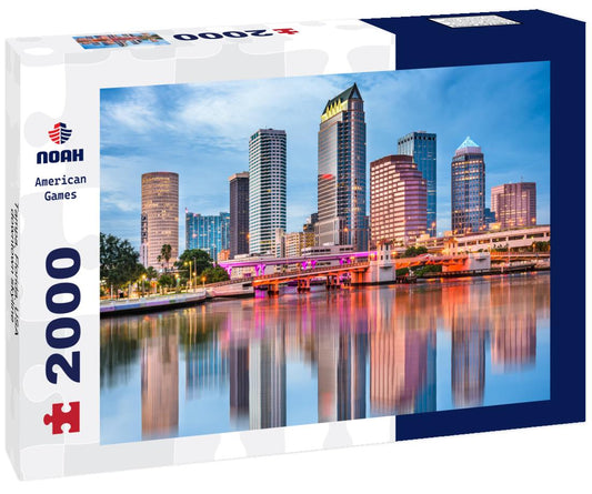Noah Jigsaw Puzzle Tampa, Florida, USA downtown skyline 2000 pieces