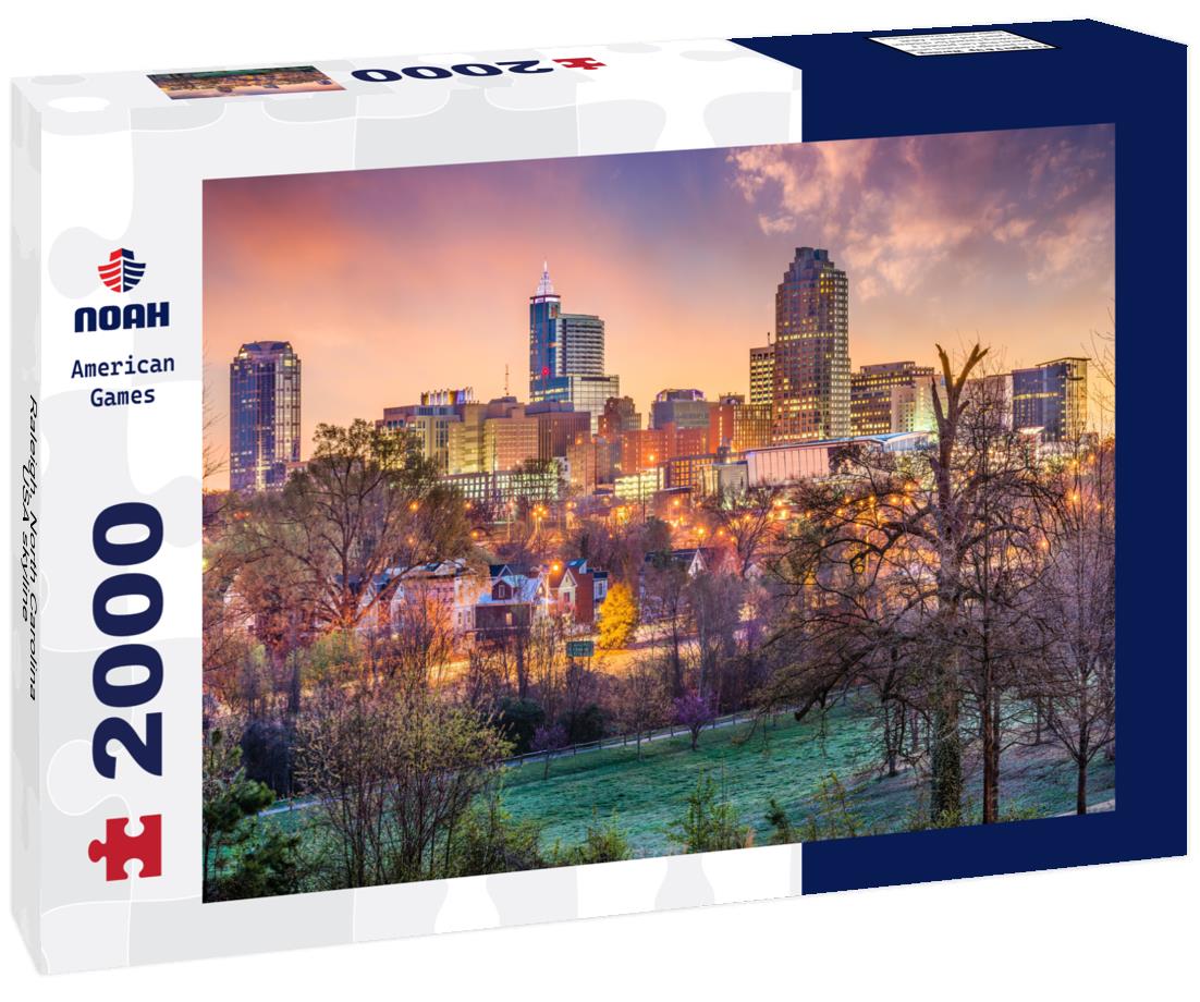 Noah Jigsaw Puzzle Raleigh, North Carolina, USA skyline 2000 pieces