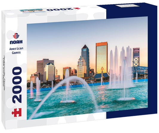 Noah Jigsaw Puzzle Jacksonville, Florida, USA and skyline 2000 pieces