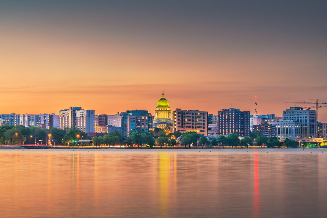 Noah Jigsaw Puzzle Tulsa, Oklahoma, USA skyline at twilight 2000 pieces