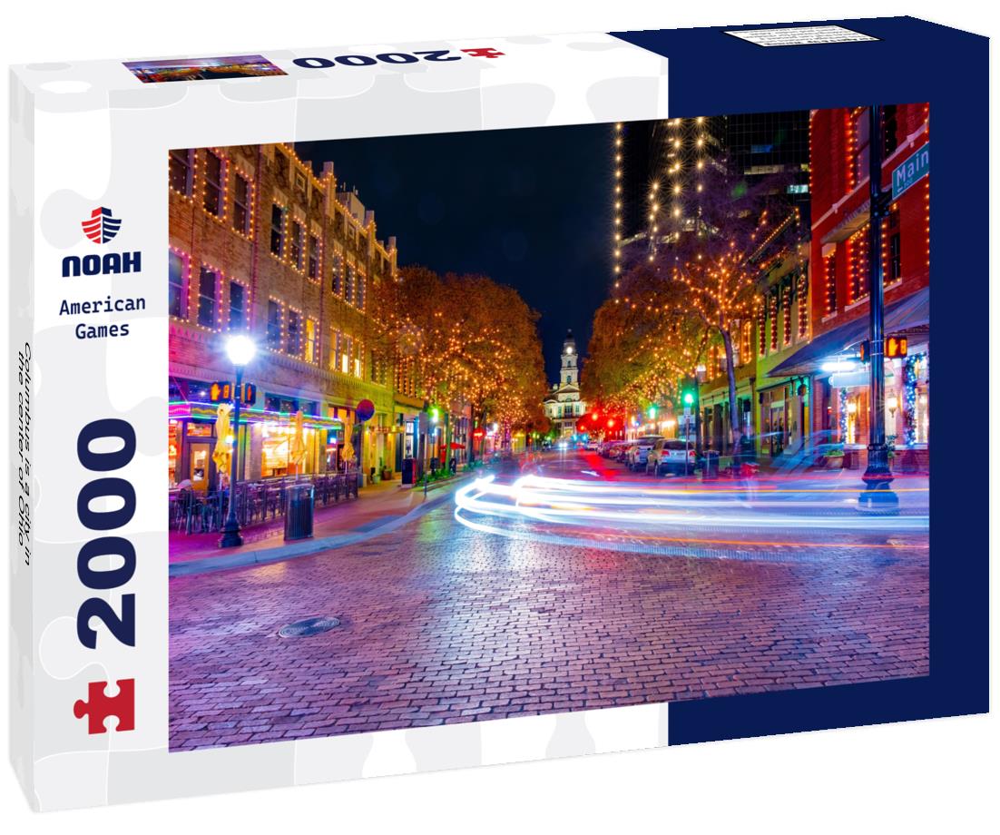 Noah Jigsaw Puzzle Columbus is a city in the center of Ohio 2000 pieces