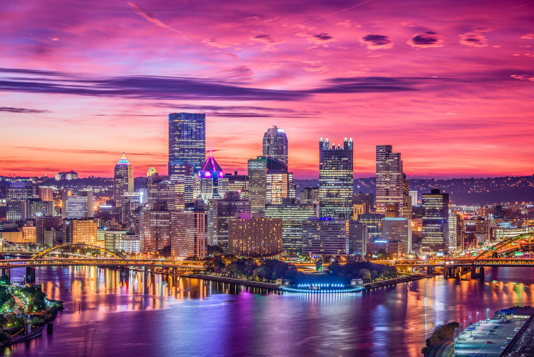 Noah Jigsaw Puzzle Pittsburgh, Pennsylvania, USA city skyline 2000 pieces