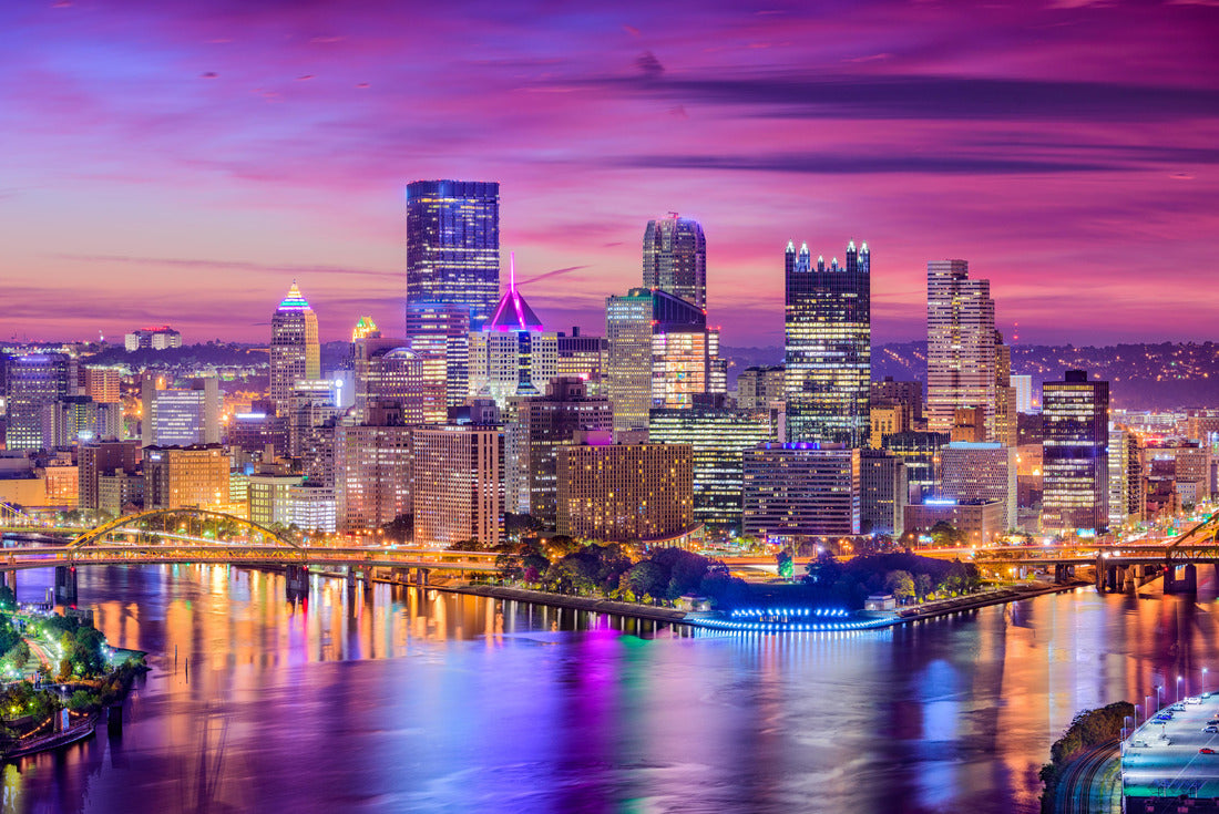 Noah Jigsaw Puzzle Pittsburgh, Pennsylvania, USA city skyline 2000 pieces