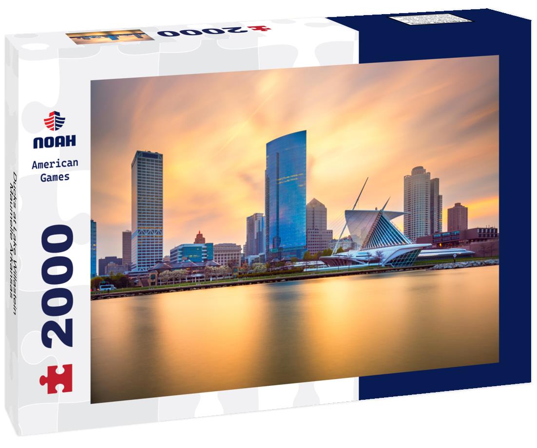 Noah Jigsaw Puzzle Ducks at Lake Willastein Maumelle Arkansas 2000 pieces