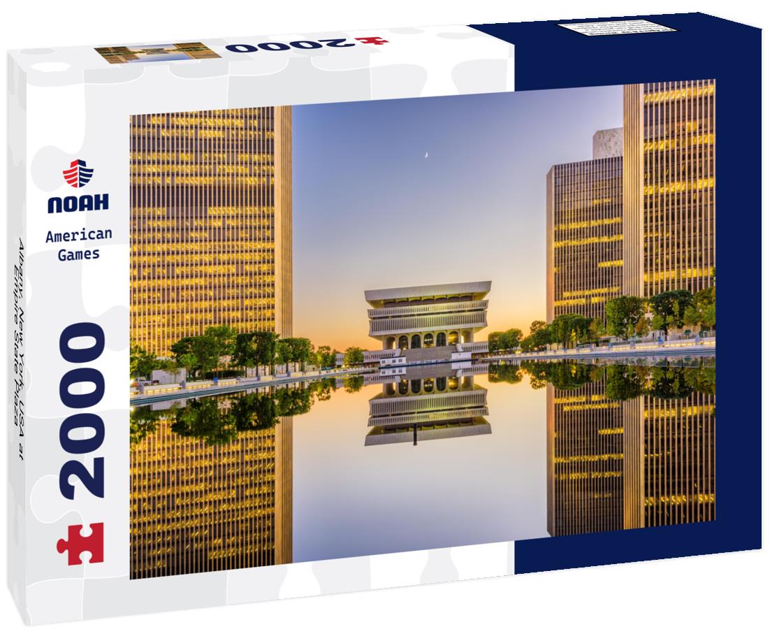 Noah Jigsaw Puzzle Albany, New York, USA at Empire State Plaza 2000 pieces