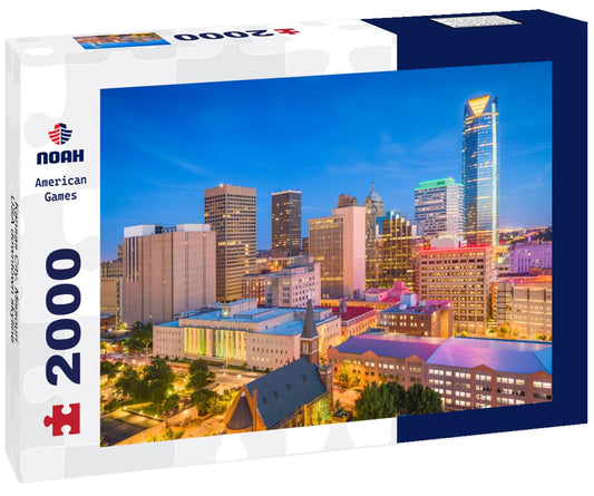 Noah Jigsaw Puzzle Kansas City, Missouri, USA downtown skyline 2000 pieces