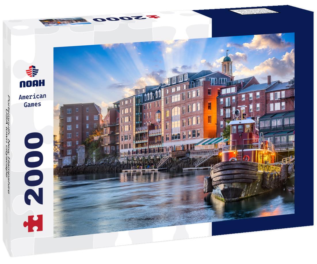 Noah Jigsaw Puzzle Portsmouth, New Hampshire, USA town cityscape 2000 pieces