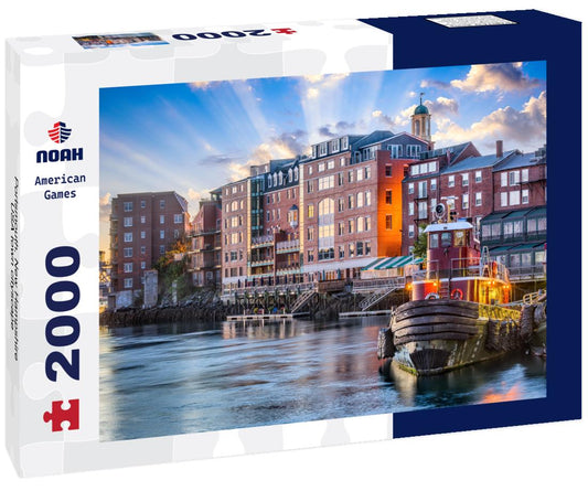 Noah Jigsaw Puzzle Portsmouth, New Hampshire, USA town cityscape 2000 pieces