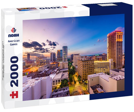 Noah Jigsaw Puzzle Birmingham, Alabama, USA downtown city skyline 2000 pieces