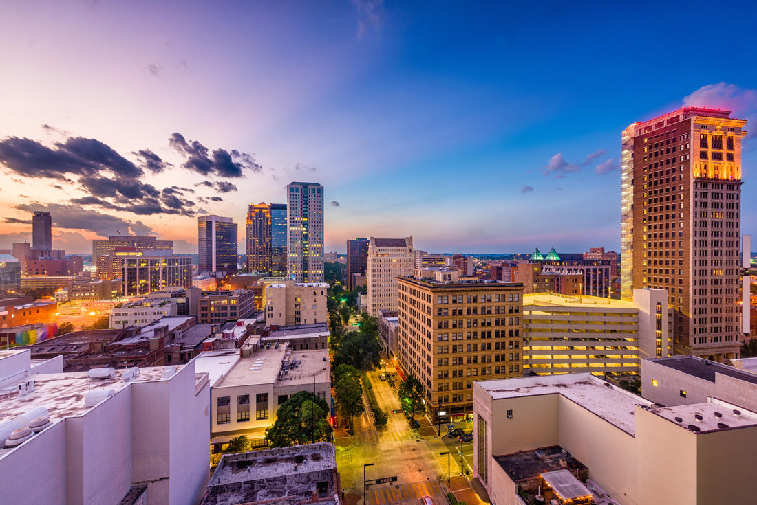 Noah Jigsaw Puzzle Birmingham, Alabama, USA downtown city skyline 2000 pieces