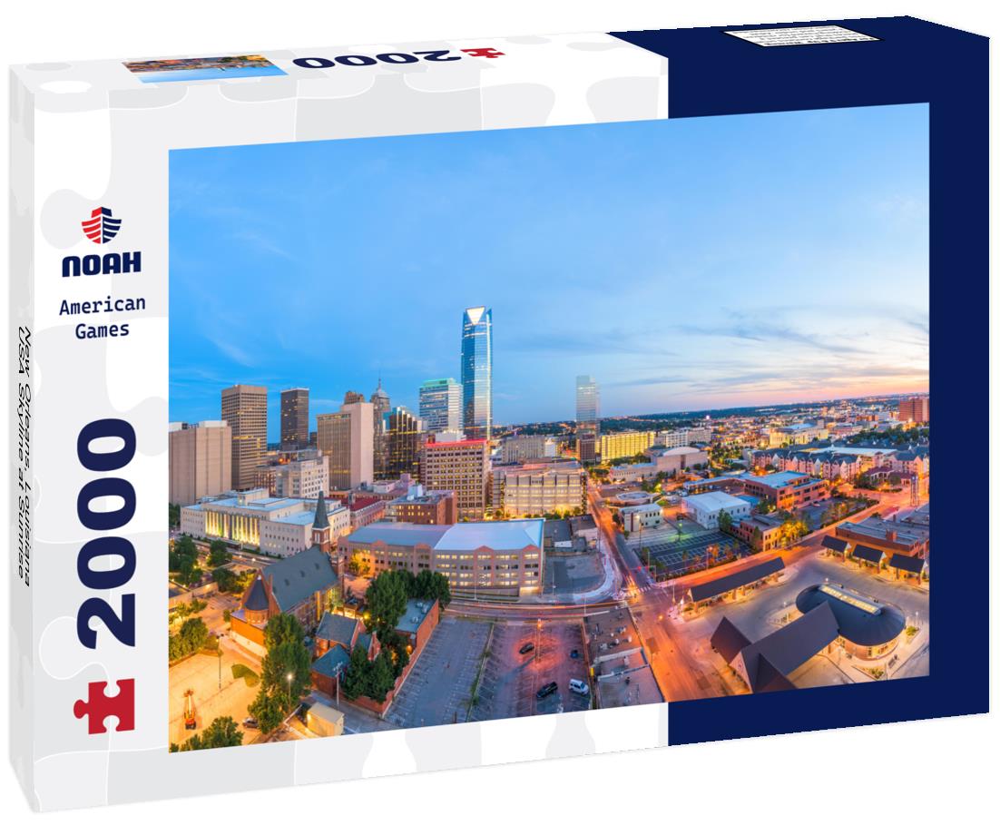 Noah Jigsaw Puzzle New Orleans, Louisiana, USA Skyline at Sunrise 2000 pieces