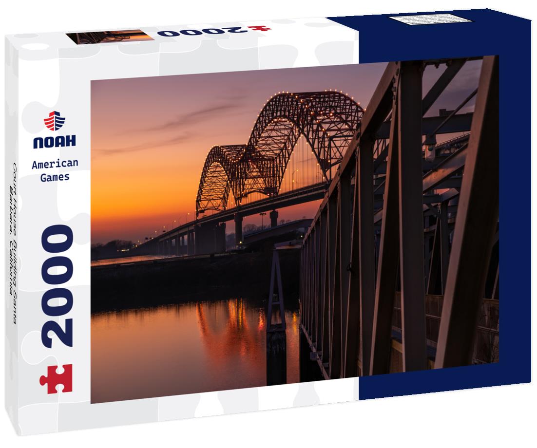 Noah Jigsaw Puzzle Court House Building Santa Barbara, California 2000 pieces