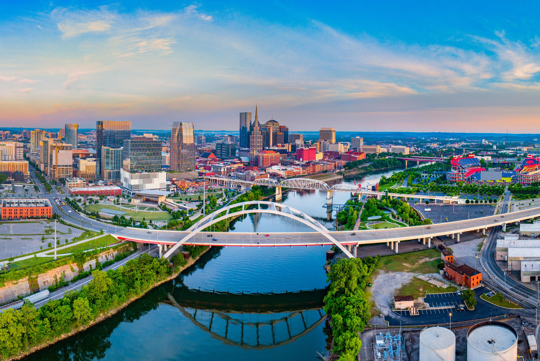 Noah Jigsaw Puzzle Winston-Salem North Carolina NC Skyline Aerial 2000 pieces