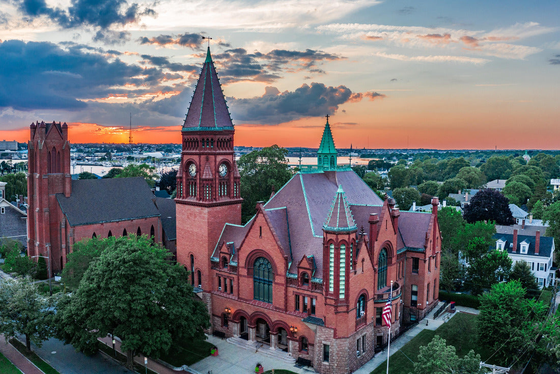 Noah Jigsaw Puzzle Image of a marina in Alton Illinois at Sunrise 2000 pieces