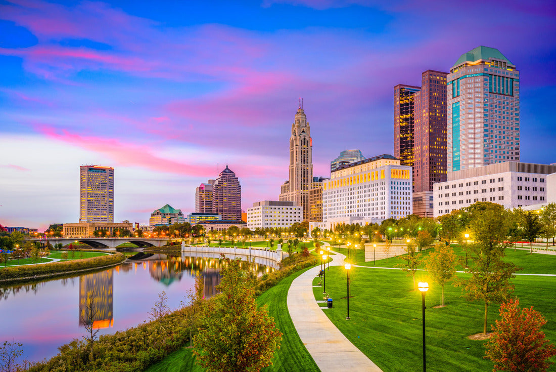Noah Jigsaw Puzzle Columbus, Ohio, USA skyline on the Scioto River 2000 pieces