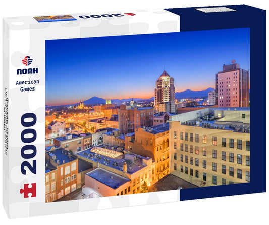 Noah Jigsaw Puzzle Roanoke, Virginia, USA downtown skyline at dawn 2000 pieces