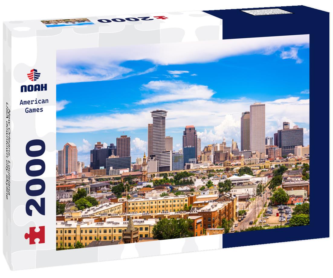 Noah Jigsaw Puzzle New Orleans, Louisiana, USA downtown city skyline 2000 pieces