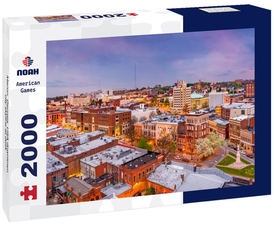 Noah Jigsaw Puzzle Macon, Georgia, USA downtown city skyline at dusk 2000 pieces