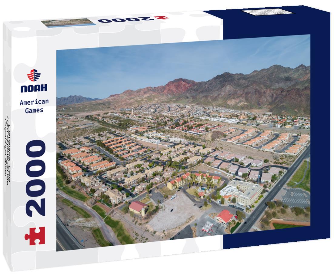 Noah Jigsaw Puzzle Cleveland, Ohio, USA skyline on the Cuyahoga River 2000 pieces