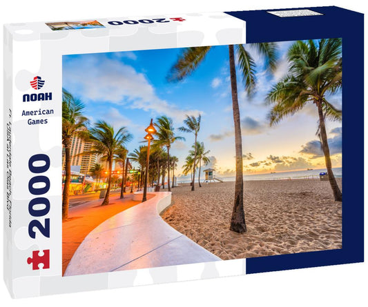Noah Jigsaw Puzzle Ft. Lauderdale Beach, Florida, USA at Las Olas Blvd 2000 pieces