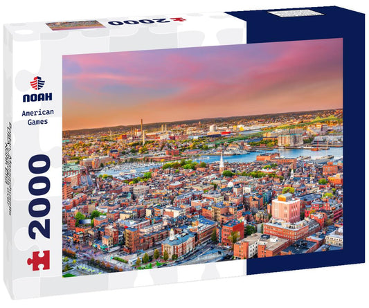 Noah Jigsaw Puzzle Boston, Massachusetts, USA cityscape over North End 2000 pieces