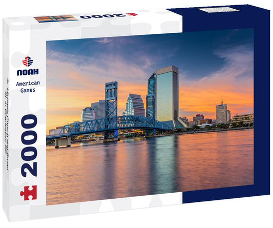 Noah Jigsaw Puzzle St. Michaels Church and Broad St. in Charleston, SC 2000 pieces