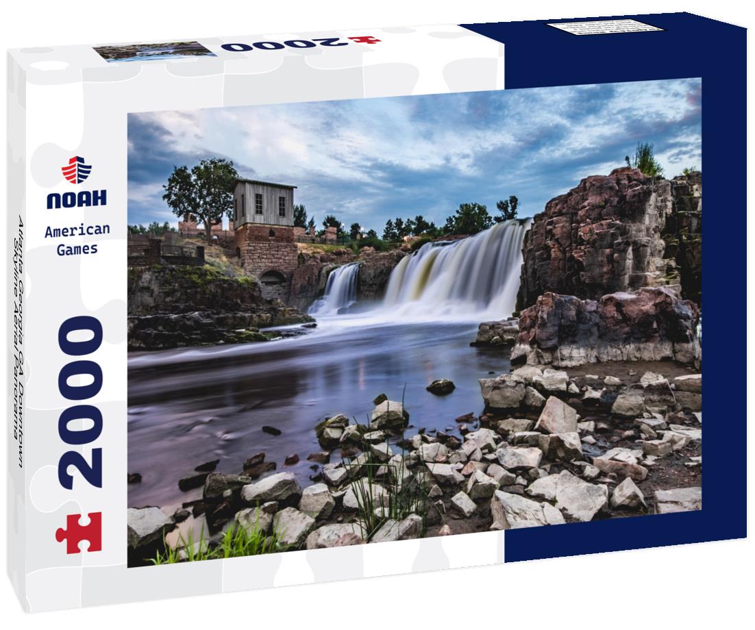 Noah Jigsaw Puzzle Atlanta Georgia GA Downtown Skyline Aerial Panorama 2000 pieces