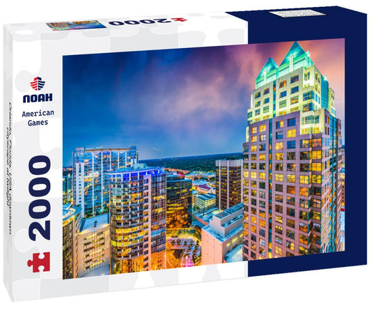 Noah Jigsaw Puzzle Orlando, Florida, USA downtown cityscape at twilight 2000 pieces