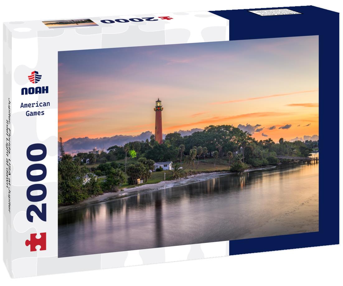 Noah Jigsaw Puzzle Jupiter, Florida, USA at Jupiter Inlet Light at dawn 2000 pieces