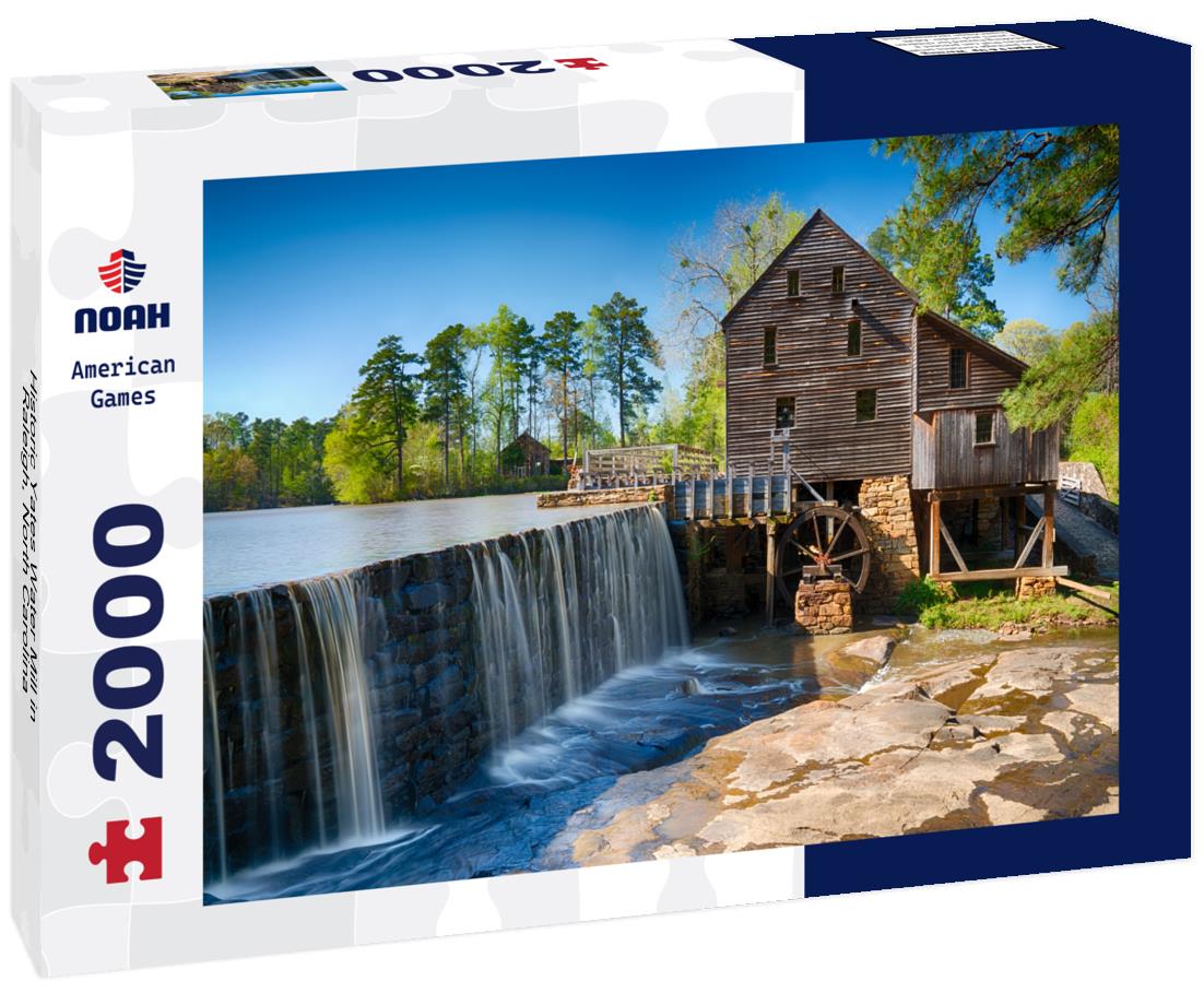 Noah Jigsaw Puzzle Historic Yates Water Mill in Raleigh, North Carolina 2000 pieces