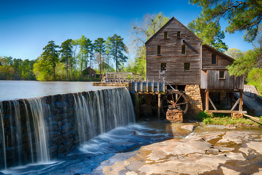 Noah Jigsaw Puzzle Historic Yates Water Mill in Raleigh, North Carolina 2000 pieces