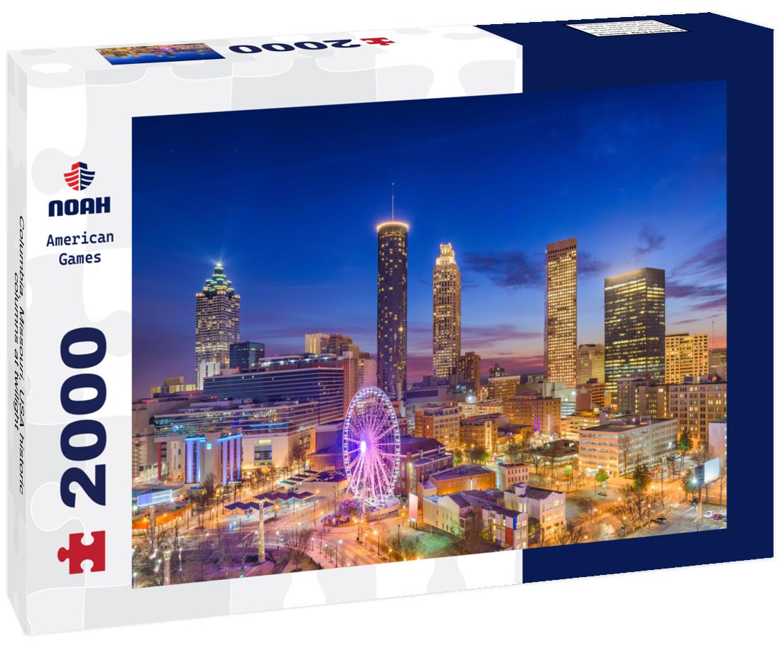 Noah Jigsaw Puzzle Columbia, Missouri, USA historic columns at twilight 2000 pieces