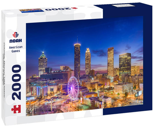 Noah Jigsaw Puzzle Columbia, Missouri, USA historic columns at twilight 2000 pieces