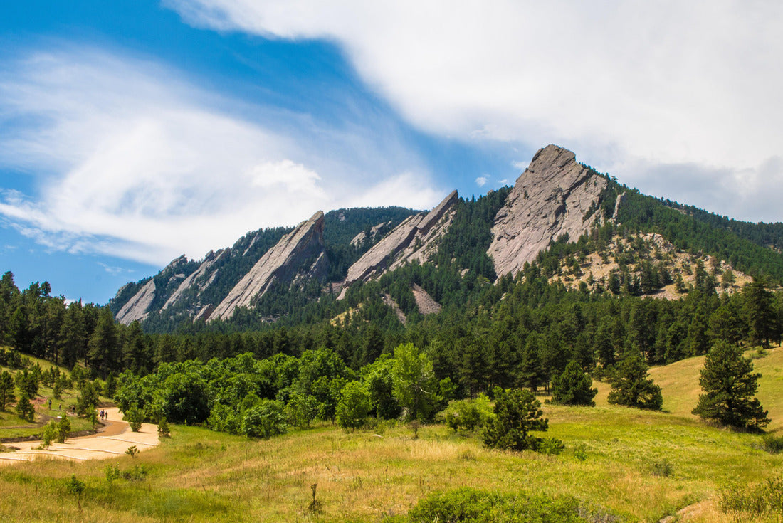 Noah Jigsaw Puzzle Landscape with Flatirons, Boulder, Colorado in summer 2000 pieces