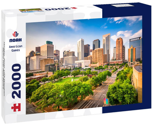 Noah Jigsaw Puzzle Houston, Texas, USA Downtown skyline over Root Square 2000 pieces