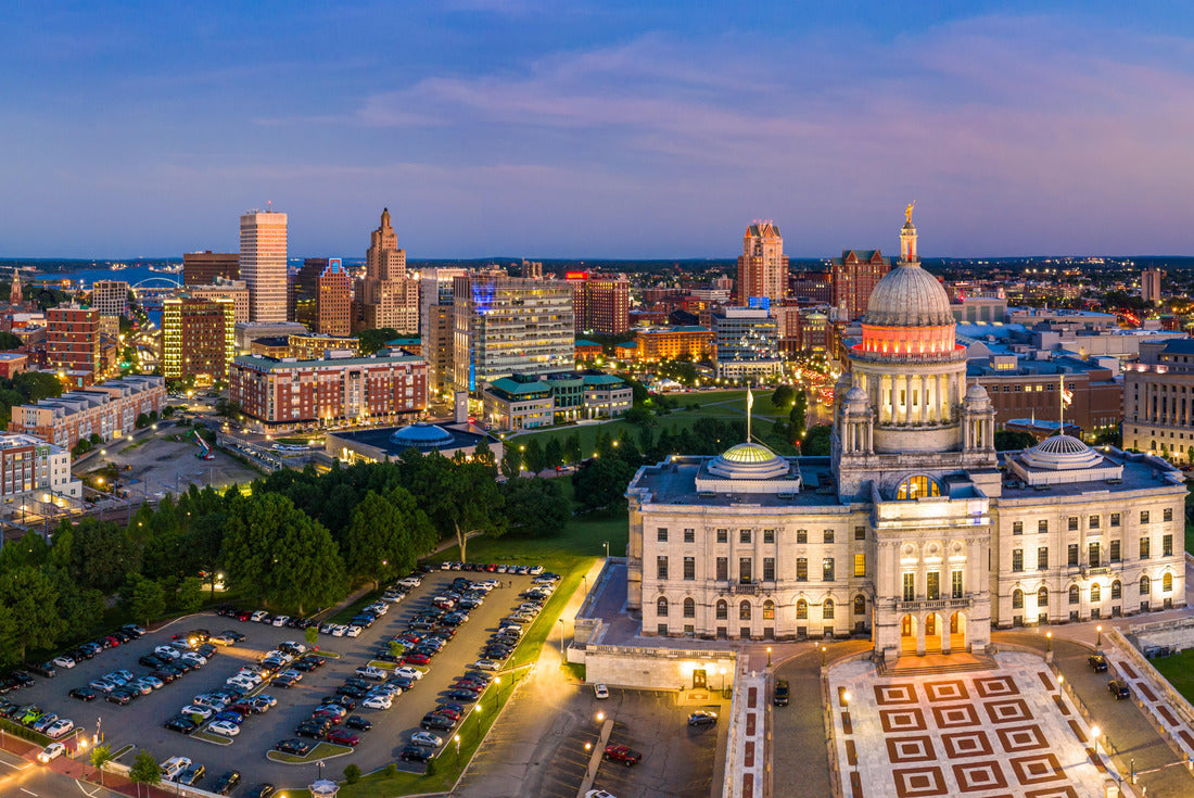 Noah Jigsaw Puzzle Madison, Wisconsin, USA state capitol building at dusk 2000 pieces