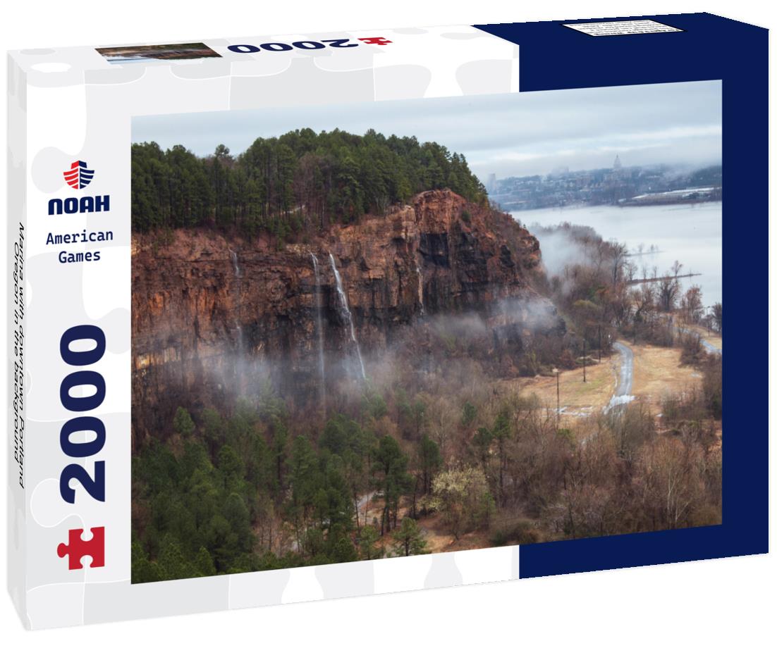 Noah Jigsaw Puzzle Marina with downtown Portland, Oregon in the background 2000 pieces