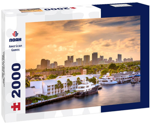 Noah Jigsaw Puzzle Corpus Christi, Texas, USA skyline on the bay in the day 2000 pieces