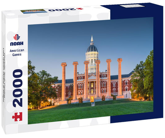 Noah Jigsaw Puzzle Charlotte, North Carolina, USA uptown skyline at twilight 2000 pieces