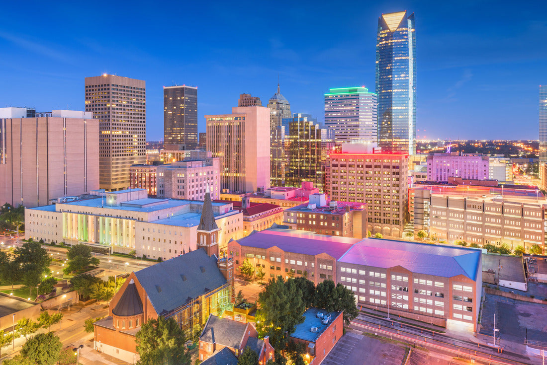 Noah Jigsaw Puzzle Columbia, Missouri, USA downtown city skyline at twilight 2000 pieces