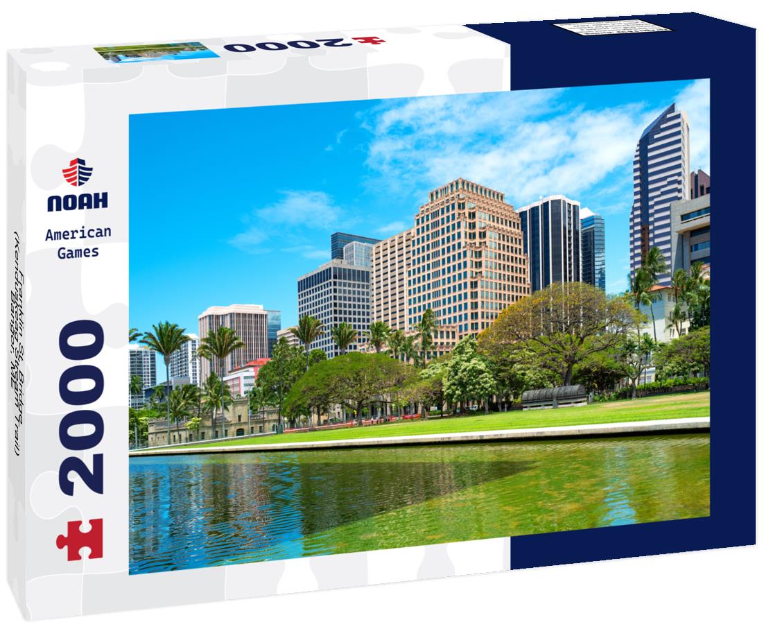 Noah Jigsaw Puzzle Franklin St. Bridge (Kenduskeag Stream Trail), Bangor, ME 2000 pieces