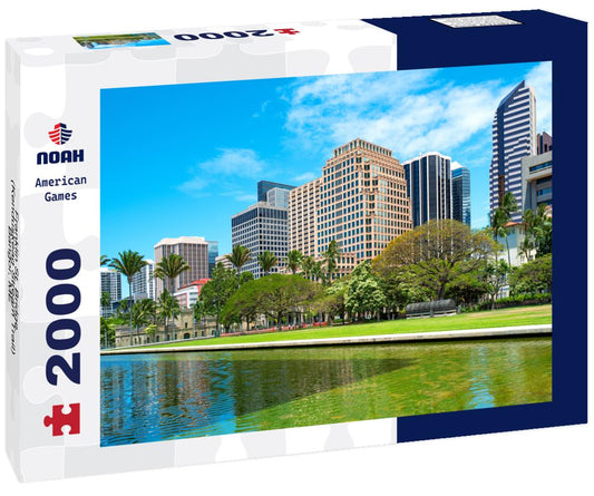 Noah Jigsaw Puzzle Franklin St. Bridge (Kenduskeag Stream Trail), Bangor, ME 2000 pieces