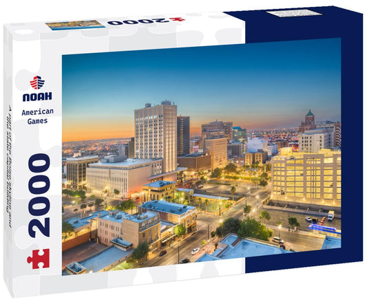 Noah Jigsaw Puzzle A part of the Boise skyline and the state capital building 2000 pieces