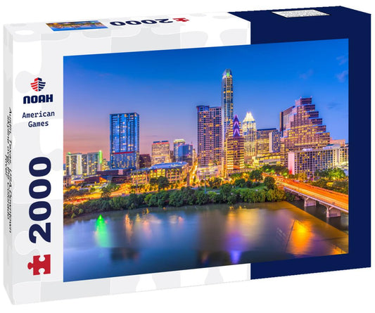 Noah Jigsaw Puzzle Austin, Texas, USA Downtown skyline over the Colorado River 2000 pieces