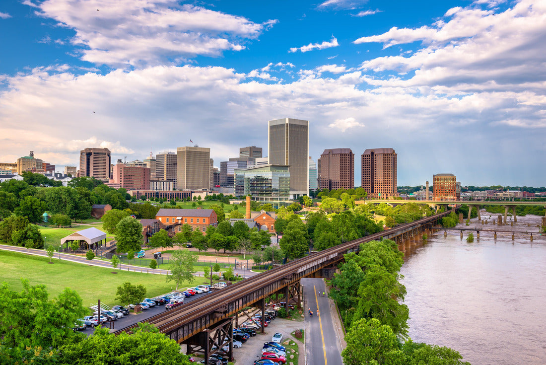 Noah Jigsaw Puzzle Providence, Rhode Island, USA downtown skyline on the river 2000 pieces